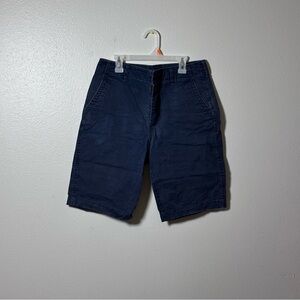 Aeropostale Men Navy Blue Chino‎ Casual Shorts Size 30.